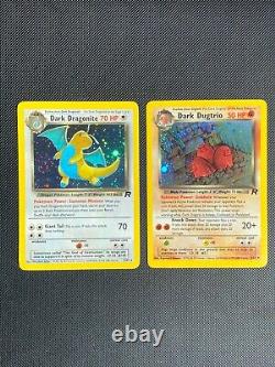 Team Rocket Complete Set 82/82 Pokemon Cards 1999 vintage wotc psa Charizard