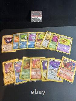 Team Rocket Complete Set 83/82 Ex Condition Pokemon Cards