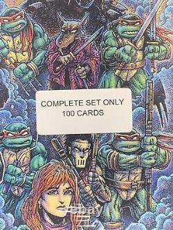 Topps 2019 Art Of Teenage Mutant Ninja Turtles Complete Mint 100 Card Set Only