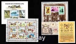 Tristan Da Cunha 1980-1989 10 Complete Year Sets 48 Sets & 12 Minisheets Mnh