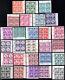 Us Stamps # 1031-53 Mnh Xf Complete Mint Set Of Plate Blocks Post Office Fresh