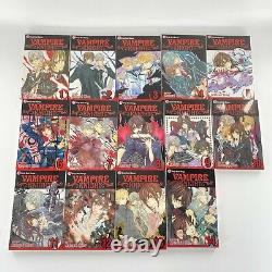 Vampire Knight Near Complete Series Set Manga Comic Book Lot Vol 1-14 English