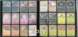 WHITE 100% Complete Pokemon 151 Master Base Set NO SAR Reverse Holo & EX incl