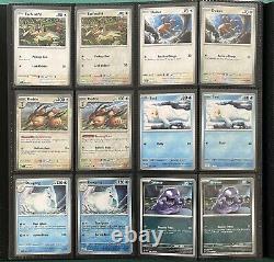 WHITE 100% Complete Pokemon 151 Master Base Set NO SAR Reverse Holo & EX incl