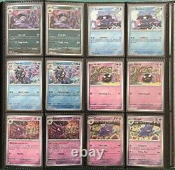 WHITE 100% Complete Pokemon 151 Master Base Set NO SAR Reverse Holo & EX incl