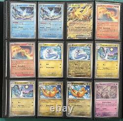 WHITE 100% Complete Pokemon 151 Master Base Set NO SAR Reverse Holo & EX incl