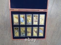 Windsor Mint'World War II' Complete Set of Golden Bars Limited Edition 10 Set