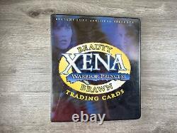 Xena Beauty & Brawn Card Set Complete Base Set + Chase Card Sets + Binder