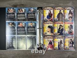 Xena Beauty & Brawn Card Set Complete Base Set + Chase Card Sets + Binder