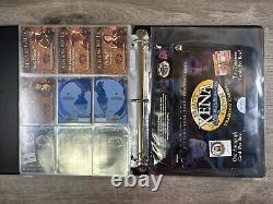 Xena Beauty & Brawn Card Set Complete Base Set + Chase Card Sets + Binder