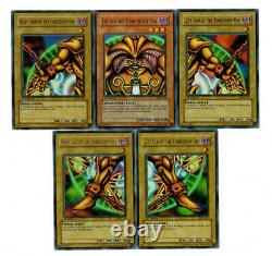 Yu-Gi-Oh! Exodia the Forbidden One LOB 1st Edition Ultra Complete Set Mint M/NM+