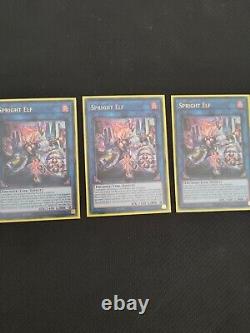 Yu-Gi-Oh! POTE 1st Edition Spright COMPLETE PLAY SET DECK CORE