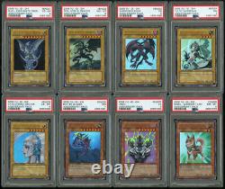 Yugioh Cards YAP1 Anniversary Pack Complete 8 Card Set lot ALL PSA
