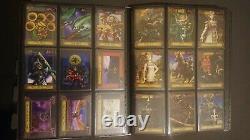 Zelda Enterplay Trading Cards Complete Set including all Gold and silver Holos